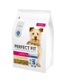 PERFECT FIT Adult 1+ hrana cu pui pentru caini de talie mica 2,6 kg