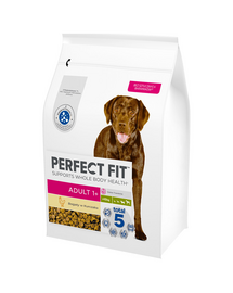PERFECT FIT Adult 1+ cu pui 2,6 kg hrana uscata caini adulti talie mare