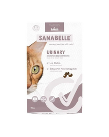 SANABELLE Urinary hrană pentru pisici cu sistem urinar sensibil, 8 kg