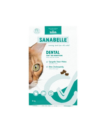 SANABELLE Dental 8 kg hrană pentru pisici care susține îngrijirea dentară