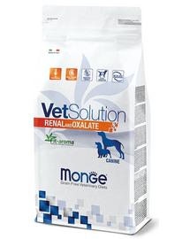 MONGE Vet Solution Dog Renal and Oxalate 12 kg hrana dietetica pentru caini pentru sustinerea functiei renale