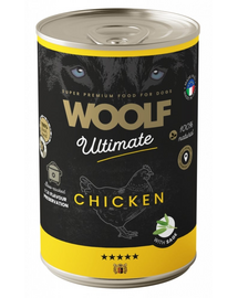 WOOLF Ultimate Adult Dog Chicken with Sage 400g hrană umedă câini pui cu salvie 400g