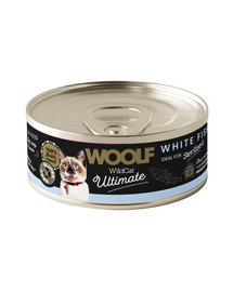 WOOLF Wild Cat Ultimate Sterilised White Fish Pate 85g hrană cu pește alb pisici sterilizate