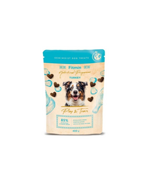 FITMIN NP Play and Train Turkey 400g gustări semi-umede câini, curcan