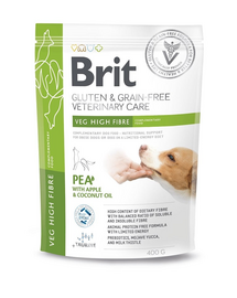 BRIT Veg High Fibre 400g hrană vegetariană câini