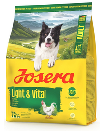 JOSERA Light Vital 900g hrană câini controlul greutății