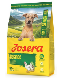 JOSERA Senior Balance 3kg hrană câini senior, pui si orez