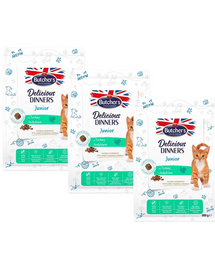 BUTCHER'S Functional Cat Kitten dla kociąt z indykiem 3x800 g