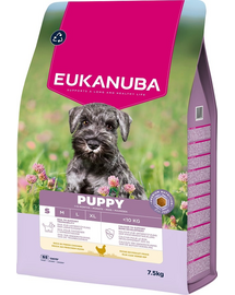 EUKANUBA Puppy Small Breeds Chicken 7,5 kg hrană pentru căței rase mici bogată în pui proaspăt