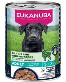 EUKANUBA Adult Lamb 400 g pate câini cu miel