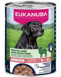 EUKANUBA Life Care Senior Hrană umedă tip pate pentru câini seniori 400 g