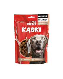 PAN MIĘSKO Cubulețe de Vită gustare pentru câini 100 g