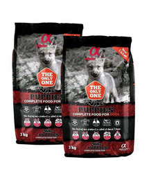 ALPHA SPIRIT Puppy hrană moale căței 2x3kg