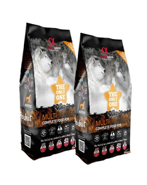 ALPHA SPIRIT Multiprotein 2x12kg hrană uscată câini