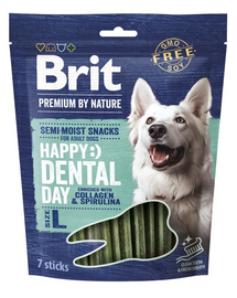BRIT Premium Dog Dental Semi-moist Snack L 250 g snack dentar semi-umed pentru câini medii și mari