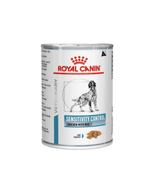ROYAL CANIN Dog Sensitivity Chick 6x410g hrană câini cu digestie sensibilă