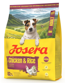 JOSERA Mini Adult Chicken and Rice 900g hrană rase mici, fără gluten
