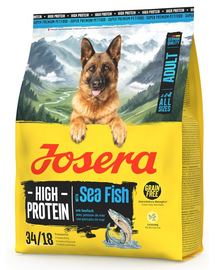 JOSERA High Protein Adult Sea Fish 900g hrană câini bogată în proteine