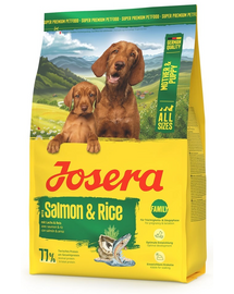 JOSERA Mother and Puppy Salmon with Rice 3kg pentru căței, femele gestante și care alăptează
