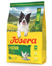 JOSERA Festival 3kg hrană câini mofturoși, cu sos delicios