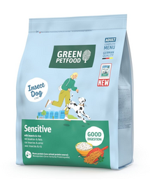 GREEN PETFOOD InsectDog Sensitive 900g hrană câini sensibili cu insecte și orez