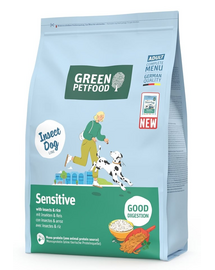 GREEN PETFOOD InsectDog Sensitive 3kg hrană cu insecte și orez pentru câini sensibili