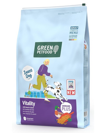 GREEN PETFOOD InsectDog with Duck Vitality 7,5 kg cu insecte și rață hrană câini