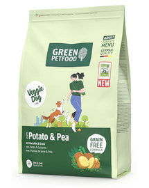 GREEN PETFOOD VeggieDog with Potato and Pea 3kg hrană vegetariană câini