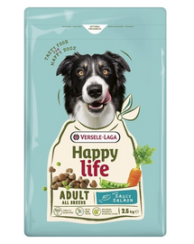 VERSELE-LAGA Happy Life Adult 2,5kg hrană câini cu somon