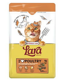 VERSELE-LAGA Lara Adult Turkey and Chicken 950 g hrană pisici, curcan și pui