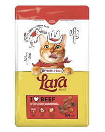 VERSELE-LAGA Lara Adult Beef 950 g sac hrană pisici cu vită