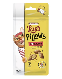 VERSELE-LAGA Lara Snack Pillows with Lamb Happy Chillz 60g snack pisici relaxant,cu miel