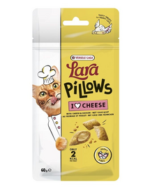 VERSELE-LAGA Lara Snack Pillows with Cheese Happy Vibes 60g snack pisici cu brânză