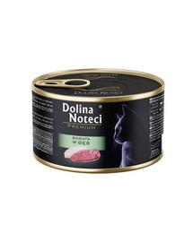 DOLINA NOTECI Premium Bogată în gâscă hrană umedă pisică 185 g