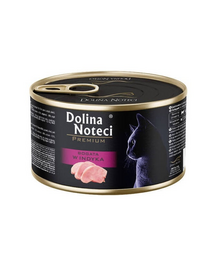 DOLINA NOTECI Premium Bogată în curcan hrană umedă pisici 185 g