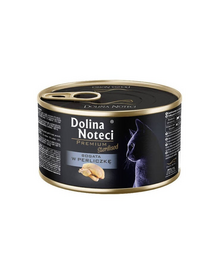 DOLINA NOTECI Premium Bogata în bibilică hrană pisici sterilizate 185 g