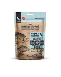 WIEJSKA ZAGRODA Pește Alb delicatesă pentru câini 100 g