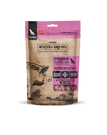 WIEJSKA ZAGRODA Șuncă de porc delicatesă pentru câini 100 g