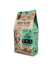 Indyk z królikiem karma dla psów chrupki S 9 kg