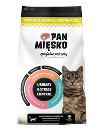 PAN MIĘSKO Hrană uscată pentru pisici cu nevoi speciale Urinary & Stress Control 3 kg