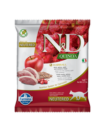 N&D Quinoa Cat Hairball Duck, apple, cranberry 50 g