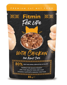 Cat for life pouch adult chicken 85 g