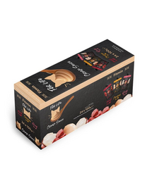 FITMIN For Life Cat Cream Sauce Multipack hrană umedă pentru pisici, sos cremos 24 × 100 g cu vită, pui și rață
