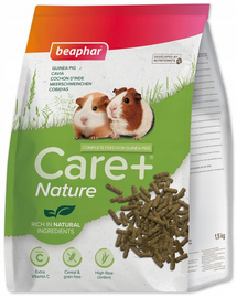 BEAPHAR Care+ Nature Guinea Pig 1,5 kg hrană porcușori Guineea