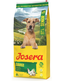 JOSERA Senior Balance 12,5kg hrană câini în vârstă, conținut scăzut grăsimi