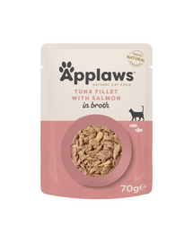 APPLAWS Cat Adult Pouch Ton cu somon în bulion 70 g