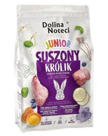 DOLINA NOTECI Premium Junior cu iepure hrană căței 4 kg rase medii și mari