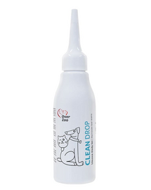 OVER ZOO Clean Drop soluție îndepărtare pete lacrimi câini și pisici 60 ml