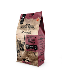 Leśne smaki Wołowina z dzikiem chrupki L 2 kg