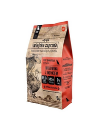 Wołowina z indykiem chrupki L 9 kg